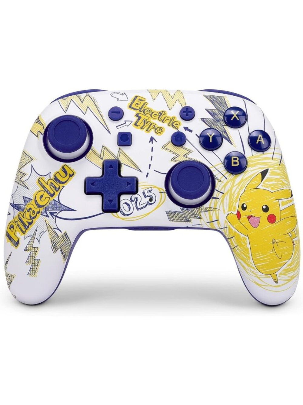 Mini Wireless Gamepad for Nintendo Switch - Pokémon Pikachu, Portable, Motion